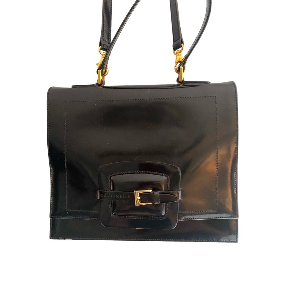 Coccinelle Black Leather Handbag